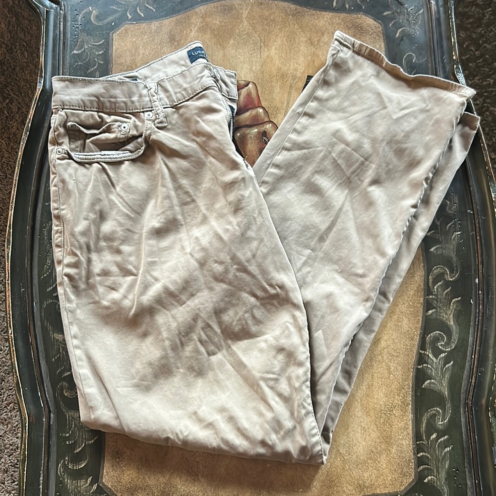 Lucky Brand 363 Straight 34/32 Kahkis
